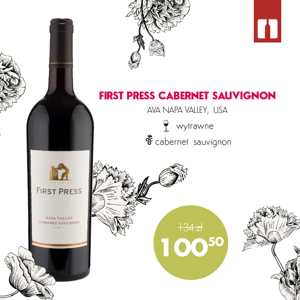 czerwone wino First Press Cabernet Sauvignon