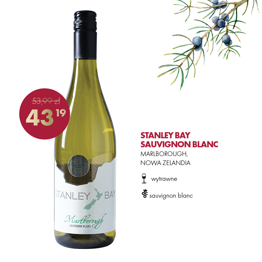 Białe wino Stanley Bay Sauvignon Blanc